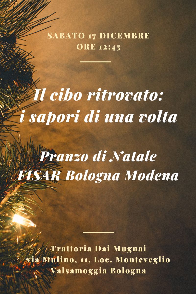Pranzo di Natale FISAR Bologna Modena